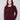 Cabernet sweater with a classic crew neck and speckled pattern, featuring a cozy drop shoulder design by Charlie B.