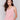 Guava knit camisole with chevron pointelle pattern by Charlie B.