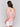 Chevron pattern in guava color on a sleeveless knit by Charlie B.