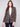 Women's chevron tweed blazer featuring a stylish notch lapel collar, perfect for a sophisticated look by Charlie B.