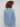 Versatile V-neck denim top designed with raglan sleeves for added comfort by Charlie B.