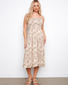 The garment can easily transform from a skirt into a chic midi dress. By Charlie B.