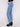 These straight-leg jeans in blue corduroy feature a stylish five-pocket design for added functionality by Charlie B.