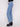 These straight-leg jeans in blue corduroy feature a stylish five-pocket design for added functionality by Charlie B.