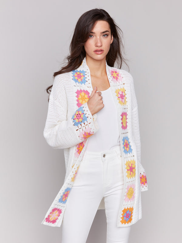 Unique detailing highlights the garment's intricate craftsmanship by Charlie B.