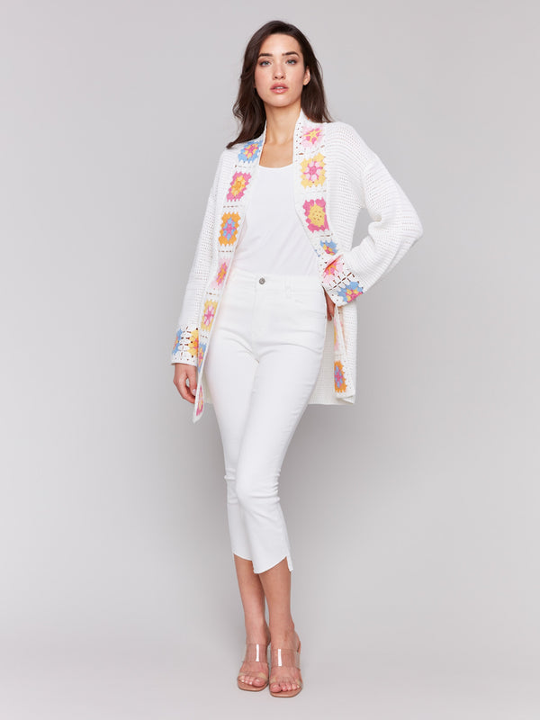 Chic and comfortable, this cardigan suits any occasion by Charlie B.