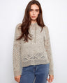 This stylish sweater features a hooded design, adding a cozy touch to your outfit. Crafted from 100% cotton for comfort by Charlie B.