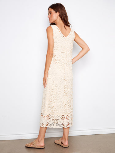 Stay cool and stylish with this sleeveless dress, ideal for warm weather outings. By Charlie B.