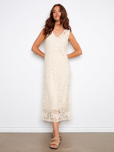 Crafted from 100% cotton, this dress ensures breathability and comfort throughout the day. By Charlie B.