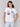 Relaxed fit white cotton t-shirt with graphic 'SUMMER' design by Charlie B.