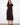 Black cotton midi dress featuring a comfortable crew neckline, perfect for casual outings by Charlie B.
