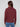 Classic cabernet-colored sweater in a relaxed fit with intricate diagonal patterns for an elegant touch by Charlie B.