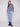 Fashionable crew neck navy blue sweater highlighted by its exquisite floral jacquard motif by Charlie B.