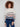 This chic multicolor striped sweater features knit cuffs for added warmth and style by Charlie B.