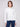 White sweater featuring a drop shoulder design and speckled pattern, ideal for casual wear by Charlie B.