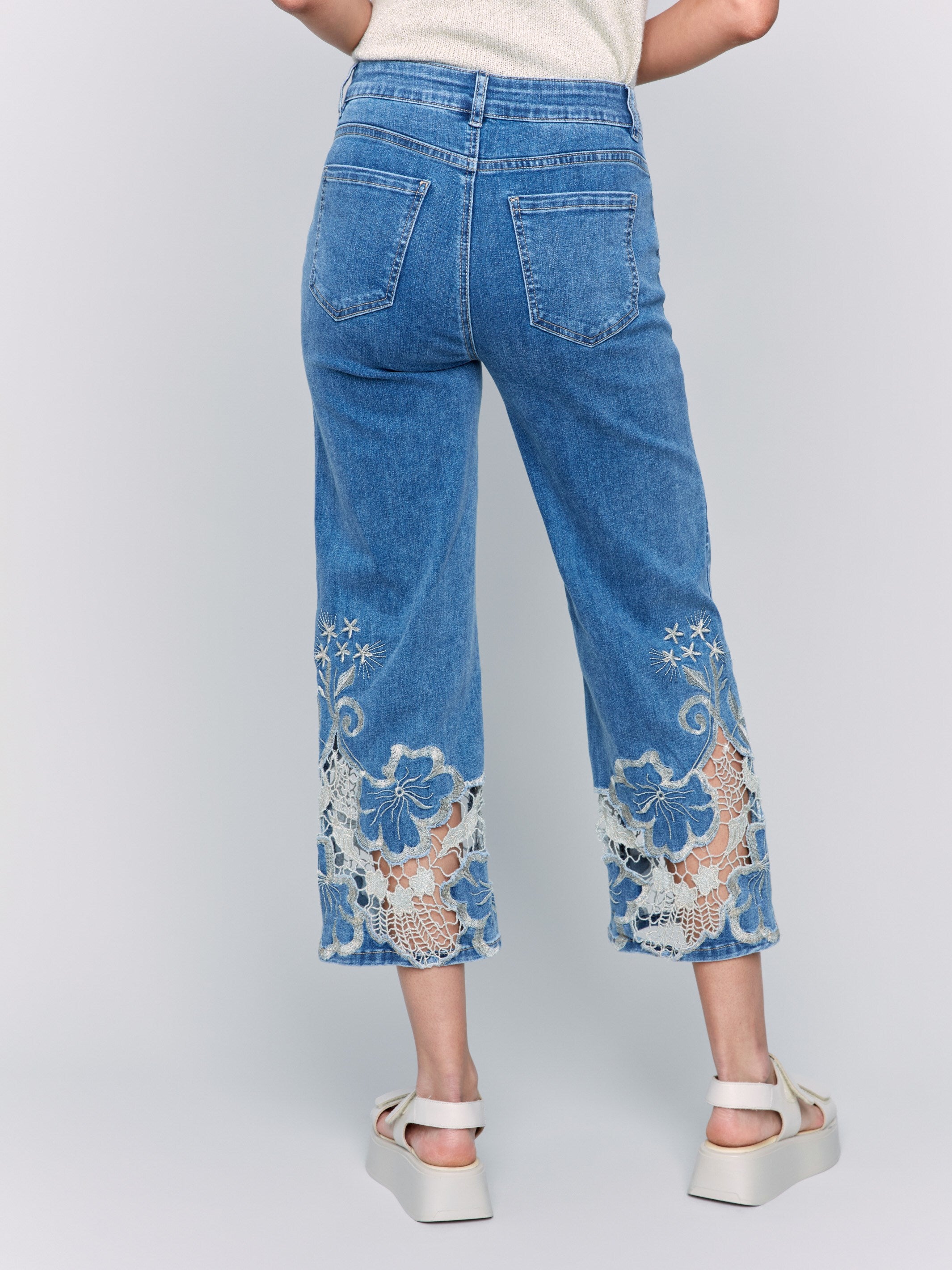 Classic five-pocket design jeans to blend functionality and fashion by Charlie B.
