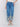 Flare leg jeans with unique laser cut lace accents for added flair by Charlie B.