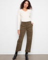 These pants feature a stylish barrel leg design, perfect for a modern look. By Charlie B.