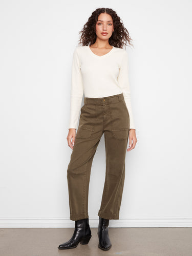 Designed with a regular rise for a classic and comfortable fit. By Charlie B.