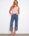These jeans feature a stylish flared leg design, adding a modern twist to your wardrobe. Crafted for comfort by Charlie B.