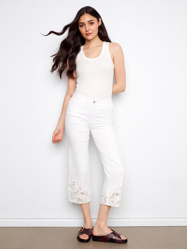 Designed with regular rise for an effortlessly flattering silhouette that complements any outfit choice. By Charlie B.
