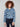 Denim jacket featuring a stylish shirt collar and floral jacquard pattern, perfect for casual outings by Charlie B.