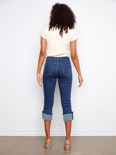 Featuring classic five-pocket styling and crafted from stretch denim, these jeans ensure both style and comfort. By Charlie B.