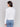 Elegant white blazer crafted from linen blend by Charlie B.