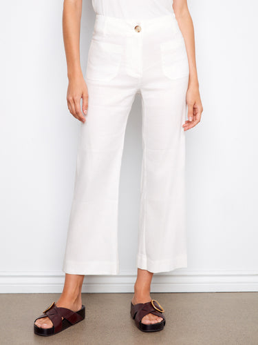 Designed with a regular rise, these pants provide a flattering fit that complements any outfit effortlessly by Charlie B.