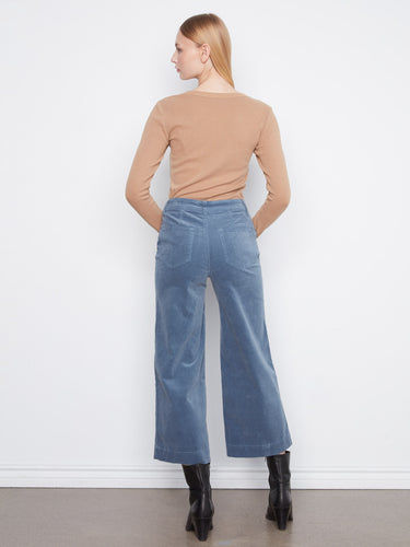 Made from stretch corduroy fabric, these pants ensure comfort and flexibility throughout the day. By Charlie B.