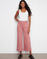 These pants feature a wide leg design, perfect for a relaxed yet stylish look. Crafted with care by Charlie B.