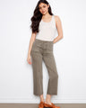 These pants feature a wide leg design, offering a chic and comfortable fit. Perfect for any casual outing by Charlie B.