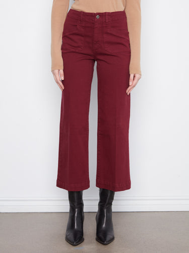 Featuring cropped length, these pants offer a modern twist to your wardrobe, ideal for showcasing your favorite footwear by Charlie B.