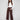 Mocha cropped pants with a wide-leg design, featuring a comfortable stretch twill fabric for ease of movement by Charlie B.