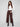 Mocha cropped pants with a wide-leg design, featuring a comfortable stretch twill fabric for ease of movement by Charlie B.
