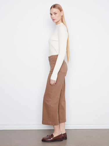 Showcasing rectangular patch pockets for added style and utility on these versatile pants. By Charlie B.