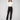 Black ponte pants featuring straight legs and a sleek design, ideal for versatile styling by Charlie B.