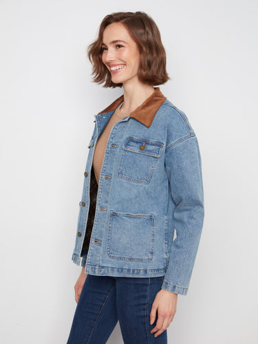 Designed with chest pockets and front patch pockets for practicality and flair. By Charlie B.