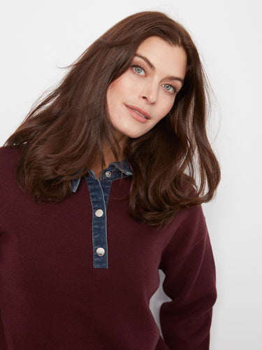 Designed with a relaxed fit, this versatile piece offers both comfort and elegance for everyday wear by Charlie B.