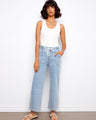 These jeans feature a wide leg fit, offering a relaxed and stylish look. Crafted for comfort and versatility by Charlie B.