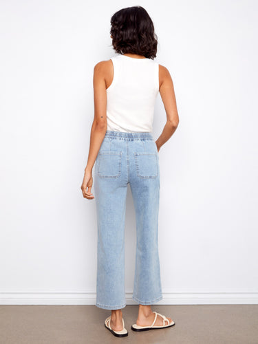 Featuring a regular rise, these jeans offer a flattering silhouette that suits various body types. Elegantly designed by Charlie B.