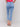 Embroidered light blue jeans with unique frayed edges by Charlie B.