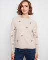 This sweater features a classic crew neck, adding a timeless touch to your wardrobe. Perfect for layering or wearing alone by Charlie B.