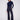 Dark blue denim jeans with a flattering flare fit, featuring stretch material for added comfort by Charlie B.