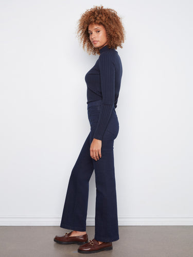 The regular rise design offers a flattering fit for any occasion by Charlie B.