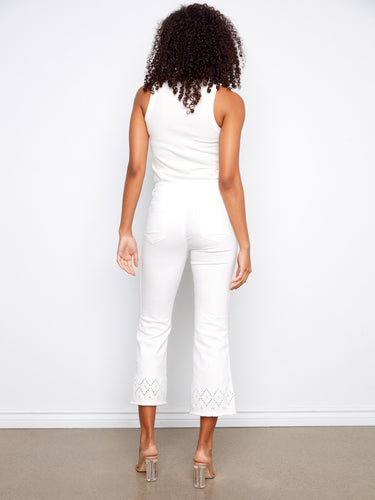Featuring a convenient five-pocket design, these pants combine style with practicality for everyday wear by Charlie B.