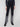 Flare leg charcoal jeans with a washed frayed hem, providing both comfort and style in stretch denim by Charlie B.