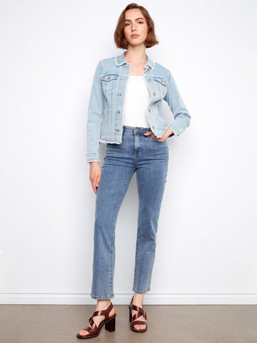 With two front patch pockets, this versatile jacket combines practicality with fashion-forward details. By Charlie B.