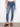 Denim pants in medium blue with a regular rise, showcasing a fashionable five-pocket design by Charlie B.