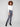 Grey bootcut jeans featuring a stylish front tulip hem, crafted in stretch denim for comfort and flexibility by Charlie B.